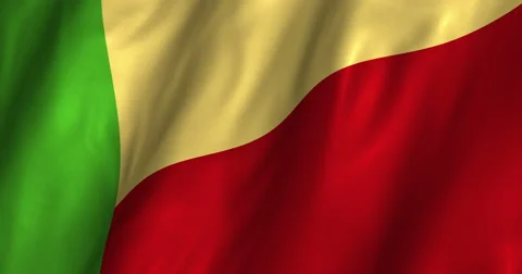Benin waving flag 4K Stock Footage 51350974