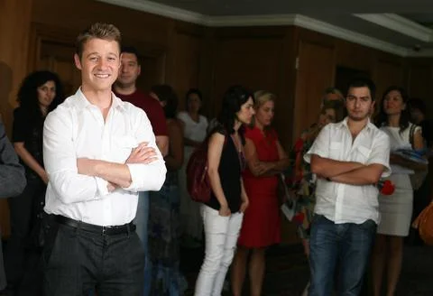 Benjamin McKenzie portrait Stock Photos