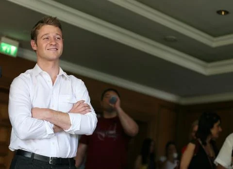 Benjamin McKenzie portrait Stock Photos