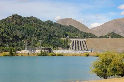 Benmore dam. Fotos Stock