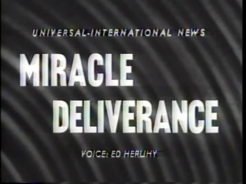 Benny Hooper trapped in well and rescued in 1957 Stock Footage 99615519