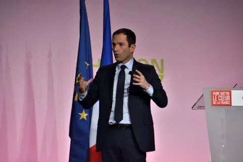 Benoit Hamon 001 库存照片