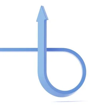 Bent arrow イラスト素材