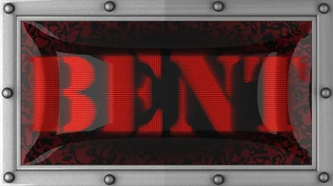 Bent on led Stock Footage 8666412