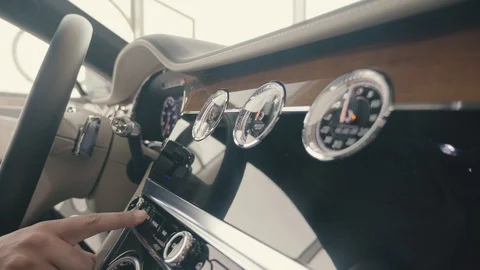 Bentley Rotating display Stock Footage 102502487
