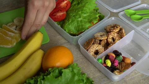 Bento box lunch for back to school and work lunches Foto stock