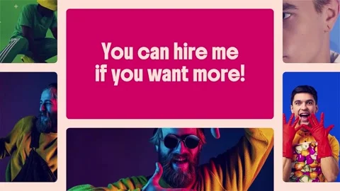 Bento Multiscreen Slideshow  After Effects	Stock