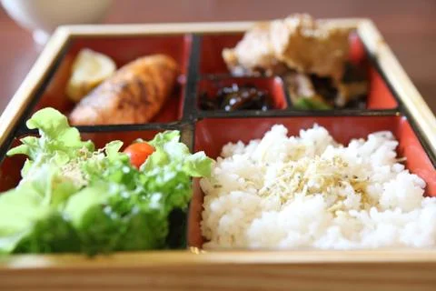 Bento set Stock Photos
