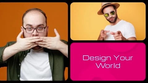 Bento Style Multiscreen Opener | Modern Grid Intro Stockmateriaal After Effects