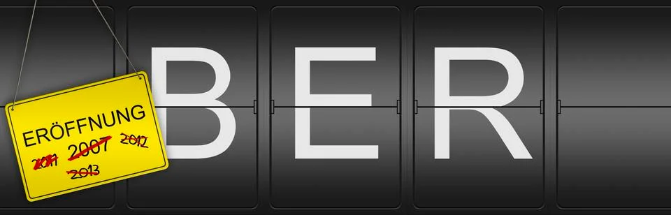 Ber ausser opening dates Stock Illustration