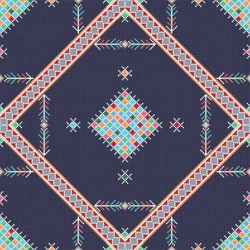 Berber pattern Stock Illustration