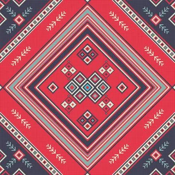 Berber pattern Stock Illustration