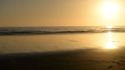 A berber riding a camel during the sunset Stock Footage 44782577