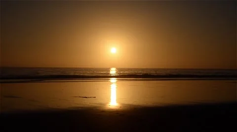 A berber riding a camel during the sunset Stock Footage 44782683