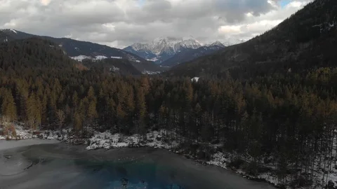 Berchtesgaden - Aerial Drone Footage Stock Footage