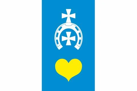 Berezan flag Stock Illustration