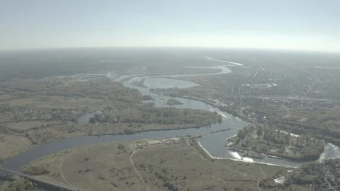 Berezina River Stock Footage 96313733