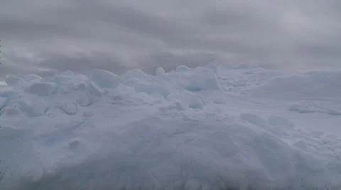 Berg up close, Antarctica Stock Footage 34312117