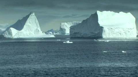 Berg graveyard Stock Footage 745957