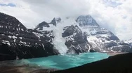 Berg Lake Timelapse Stock Footage