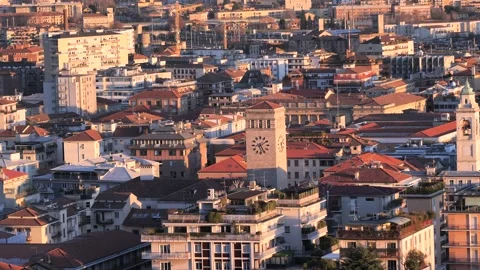 Bergamo landscape Stock Footage 131929007