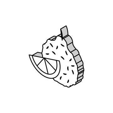Bergamot aromatherapy isometric icon vector illustration Stock Illustration