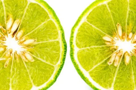 Bergamot isolated Stock Photos