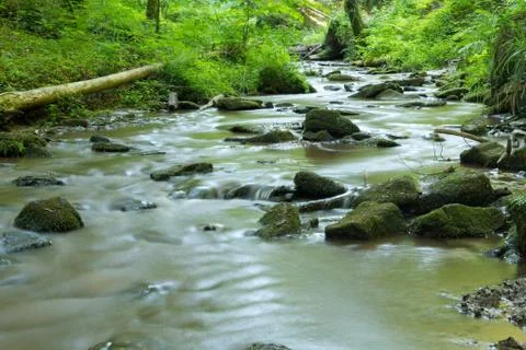 Bergbach Stock Photos