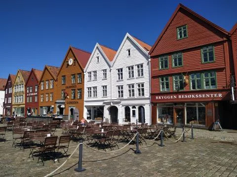 Bergen Centre Foto stock