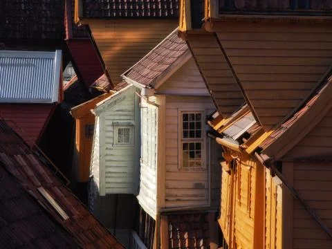 Bergen Dormers Stock Photos