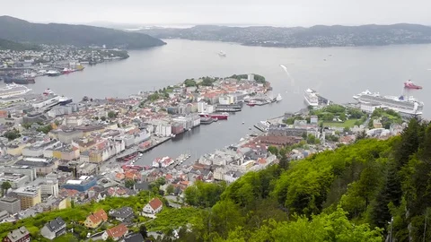 Bergen, Norway Stock Footage 76644639