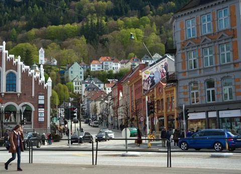 Bergen, Norway. Stock Photos