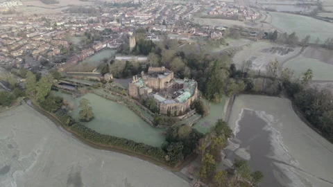 Berkeley Castle in Gloucestershire, England. Video stock 297619786
