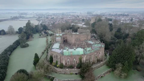 Berkeley Castle in Gloucestershire, England. Video stock 297620104