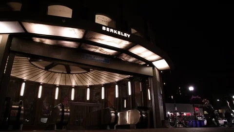 Berkeley SubwayStation Static Night 1 Stock Footage 79019280