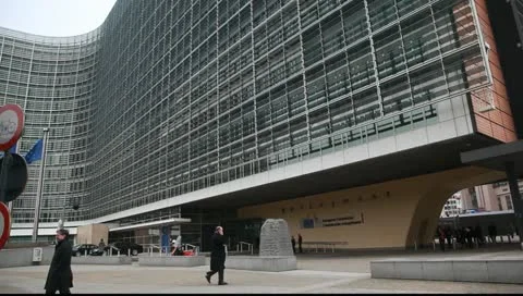 Berlaymont building Video stock 10833608