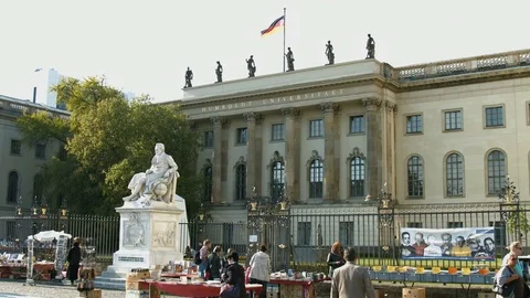 Berlin 22. 4k. Humbold Video stock 73415761