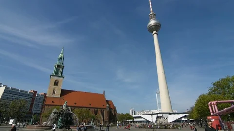 Berlin 7. 4k Video stock 73008632