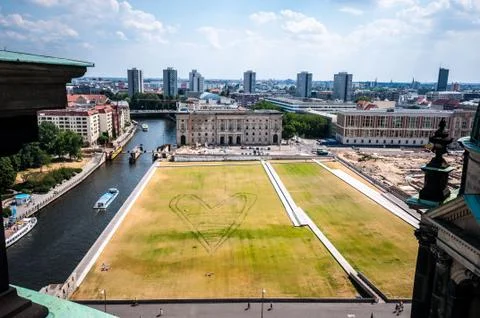 Berlin from above Stock Photos