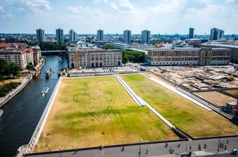 Berlin from above Stock Photos