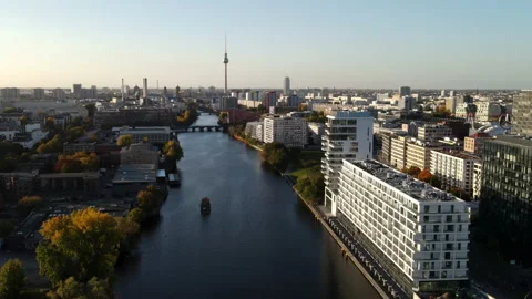 Berlin aerial Stock Footage 218905008