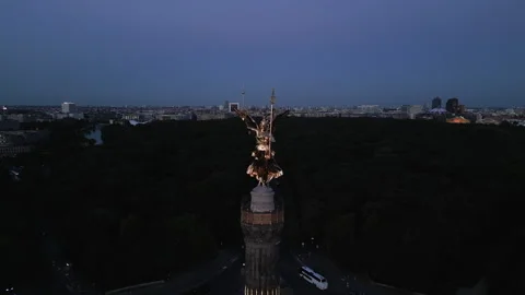 Berlin Aerial Stock Footage 257670481