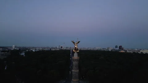 Berlin Aerial Stock Footage 257673315