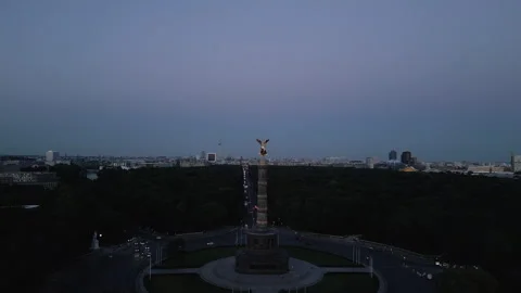 Berlin Aerial Stock Footage 257674998