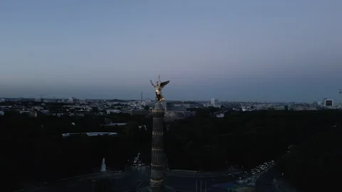 Berlin Aerial Stock Footage 257677651