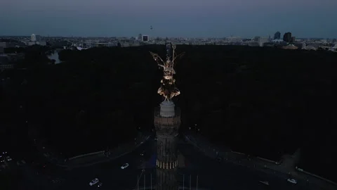 Berlin Aerial Stock Footage 257683865
