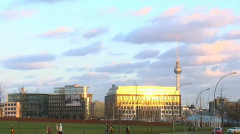 Berlin alex building Stock Footage 145251