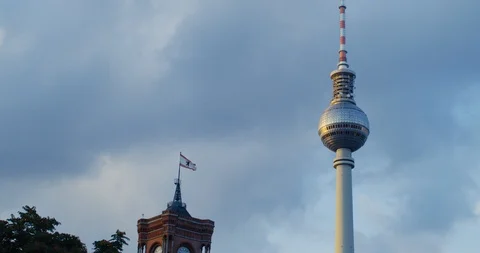 Berlin alexander platz Stock Footage 101526704