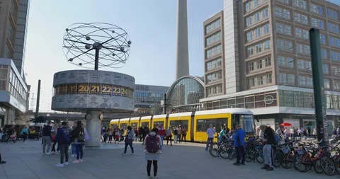 Berlin Alexanderplatz Stock Footage 105983577