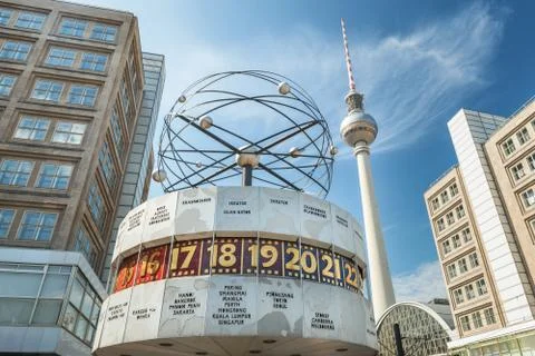 Berlin Alexanderplatz - Germany Stock Photos
